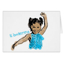 Lil Ballerina cards by zaypotey Lil Ballerina cards