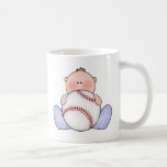 Lil Baseball Baby Boy Coffee Mugs