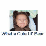 Lil Bear Acrylic Cut Outs