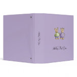 Lil' Bears · Baby Twins Green & Purple binders