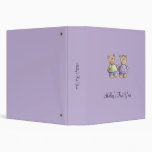 Lil' Bears · Baby Twins Green & Purple Binders