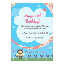 Lil' Bee Birthday Invites invitations