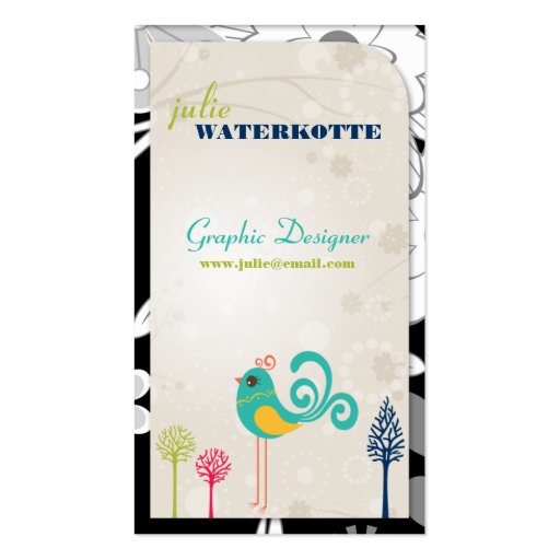 Lil Birdie Graphic Design Business Cards