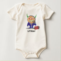 Lil' Biter Scrap Kins Organic  t-shirts