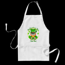 LIl Blarney in NY for St Patty's Day aprons by cimmerrian LIl Blarney in NY for St Patty's Day aprons