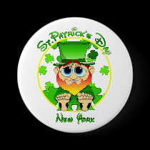 LIl Blarney in NY for St Patty's Day buttons by cimmerrian LIl Blarney in NY for St Patty's Day buttons