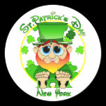 LIl Blarney in NY for St Patty's Day stickers