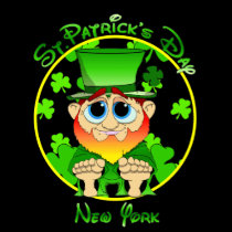 LIl Blarney in NY for St Patty's Day t-shirts by cimmerrian LIl Blarney in NY for St Patty's Day t-shirts
