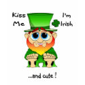 Lil Blarney Kiss me t-shirts by cimmerrian Lil Blarney Kiss me t-shirts