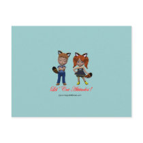 Lil Cattitude Postcards