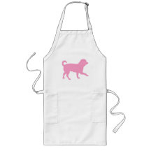 Lil' Chihuahua (pink) Aprons