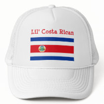 Lil' Costa Rican Hat by FlagTshirts Lil' Costa Rican Hat