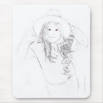 Lil' Cowgirl Gifts & Tees mousepads