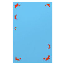 Li'l Crab Stationary Stationery Design