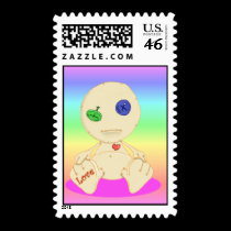 Lil Cushy Love postage by cimmerrian Lil Cushy Love postage