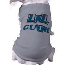 Lil Cutie Pet Tshirt pet clothing