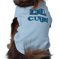 Lil Cutie Pet Tshirt pet clothing