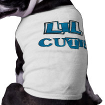 Lil Cutie Pet Tshirt pet clothing