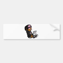 Lil Deadly Pink Bumper Stickers