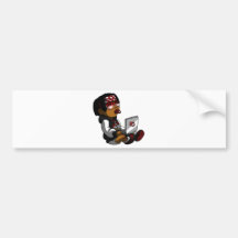 Lil Deadly Red Bumper Stickers