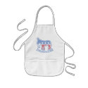 Lil' Democrat Donkey aprons by Prodem Lil' Democrat Donkey aprons
