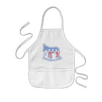Lil' Democrat Donkey aprons by Prodem Lil' Democrat Donkey aprons