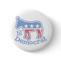 Lil' Democrat Donkey buttons by Prodem Lil' Democrat Donkey buttons