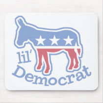 Lil' Democrat Donkey mousepads