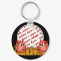 Lil' Devil-ed Egg Photo Frame keychains