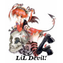 Lil Devil! - Ladies Baby Doll T t-shirts
