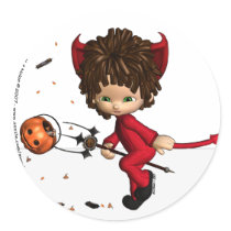 lil' Devil stickers by MANolan lil' Devil stickers