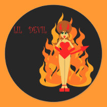 Lil Devil Sticker stickers