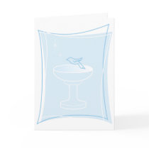 Lil' Dove Baptism invitation (Boy) cards by buhodesign Lil' Dove Baptism invitation (Boy) cards