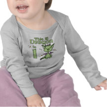 Lil Dragon 1st Birthday Tees