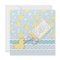 Lil' Duckling Invitation Square