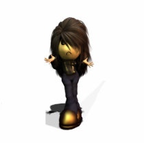 Lil Emo Girl Sculpture photo sculptures