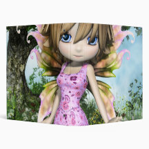 Lil Fairy Princess Vinyl Binder