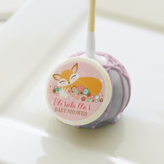 Lil Foxie Cub - Cute Girly Fox Custom Cake Pops Cake Pops