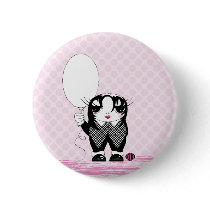lil goth girl buttons