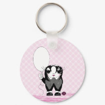 lil goth girl keychains