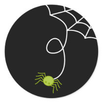 Lil' Green Spider stickers