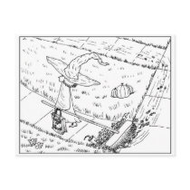 Lil' Halloween Witch postcards by smacsart2go Lil' Halloween Witch postcards
