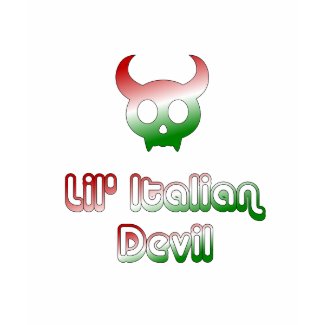 Lil' Italian Devil Kids Shirt shirt