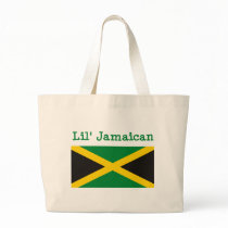 Lil' Jamaican Tote Bag by FlagTshirts Lil' Jamaican Tote Bag