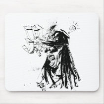 Lil Jon "Collaboration by Jim Mahfood and Lil Jon" mousepads