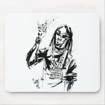 Lil Jon "Collaboration by Jim Mahfood and Lil Jon" mousepads