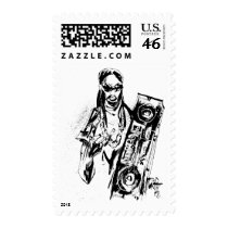 Lil Jon "Collaboration by Jim Mahfood and Lil Jon" postage