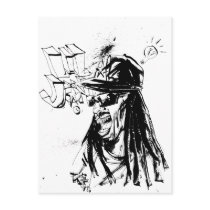 Lil Jon "Collaboration by Jim Mahfood and Lil Jon" postcards