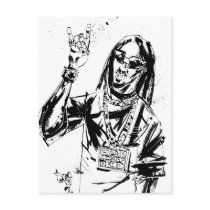 Lil Jon "Collaboration by Jim Mahfood and Lil Jon" postcards by liljon Lil Jon "Collaboration by Jim Mahfood and Lil Jon" postcards