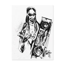 Lil Jon "Collaboration by Jim Mahfood and Lil Jon" postcards